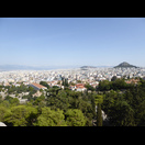 Blick vom Areopag auf den Norden Athens
